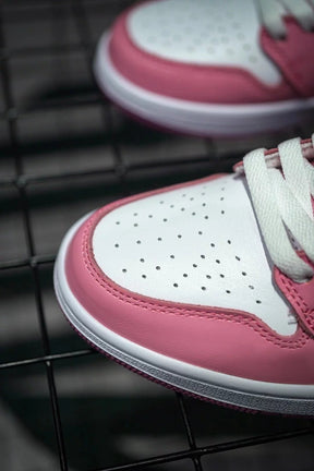 Jordan 1 Mid Pink & Branco