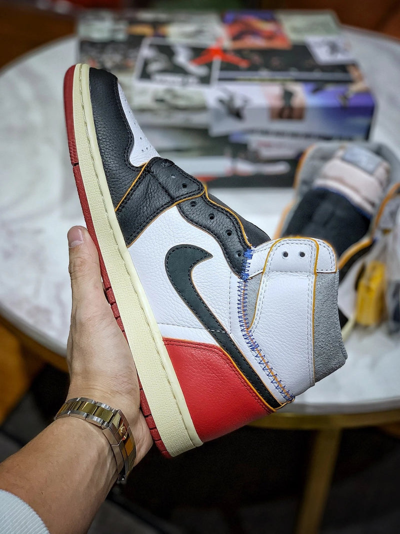 Jordan 1 "Co-branded Splicing Black Toe"