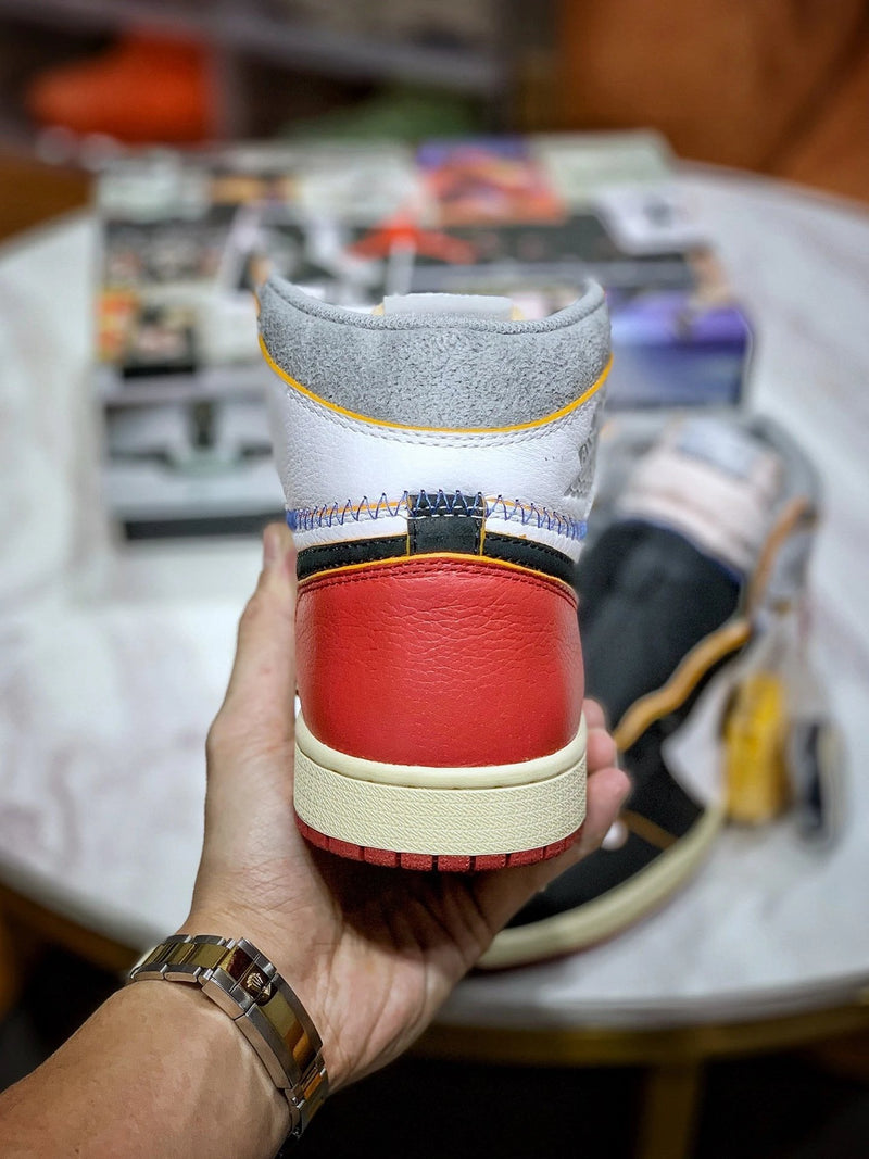 Jordan 1 "Co-branded Splicing Black Toe"