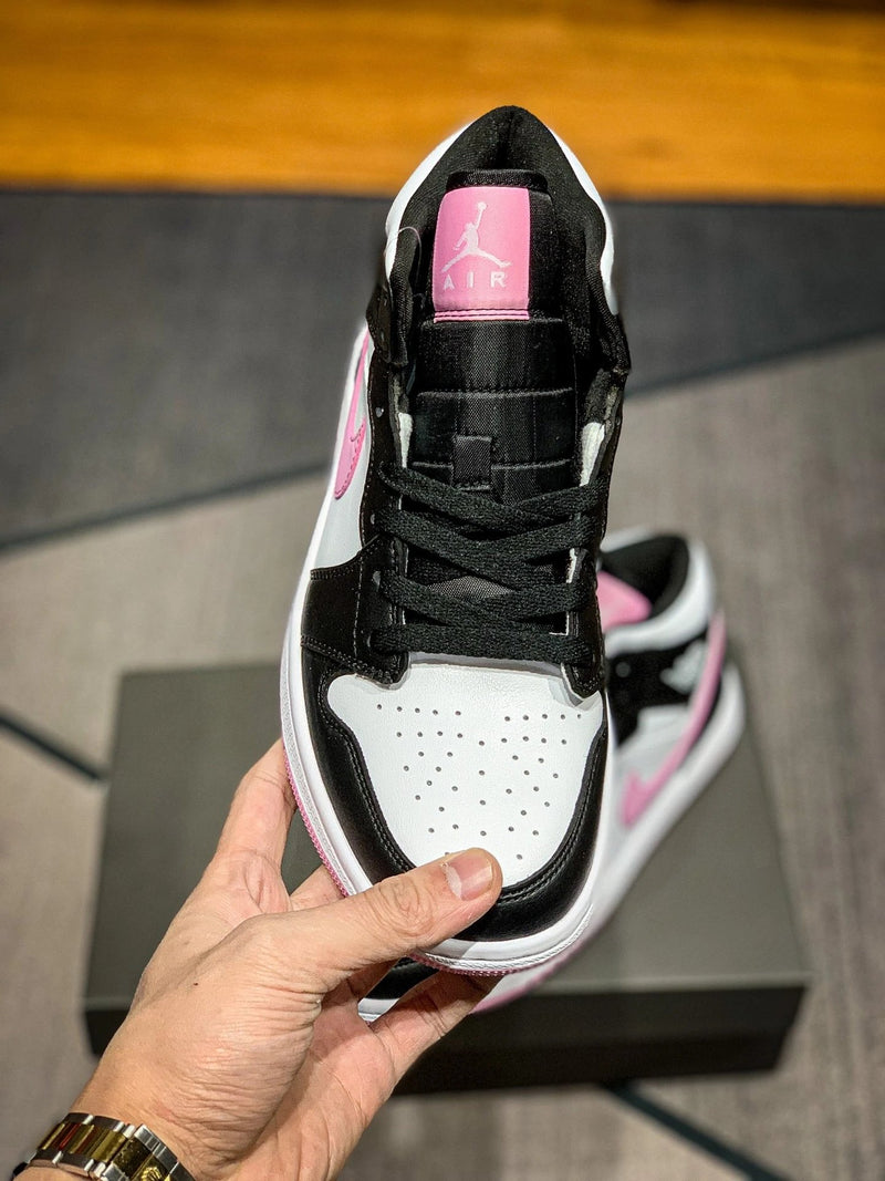 Jordan 1 Mid GS Pink and White Panda