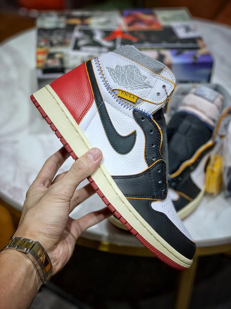 Jordan 1 "Co-branded Splicing Black Toe"