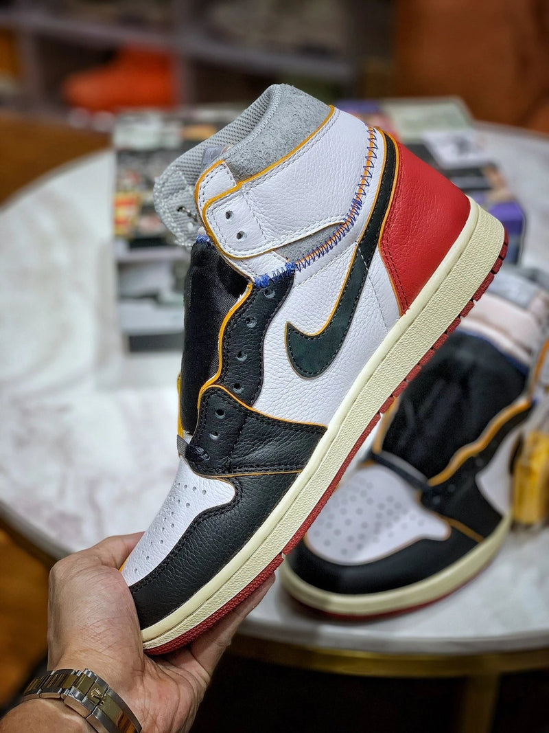 Jordan 1 "Co-branded Splicing Black Toe"