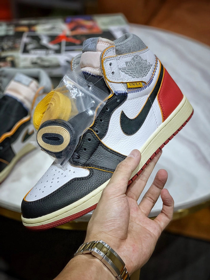 Jordan 1 "Co-branded Splicing Black Toe"