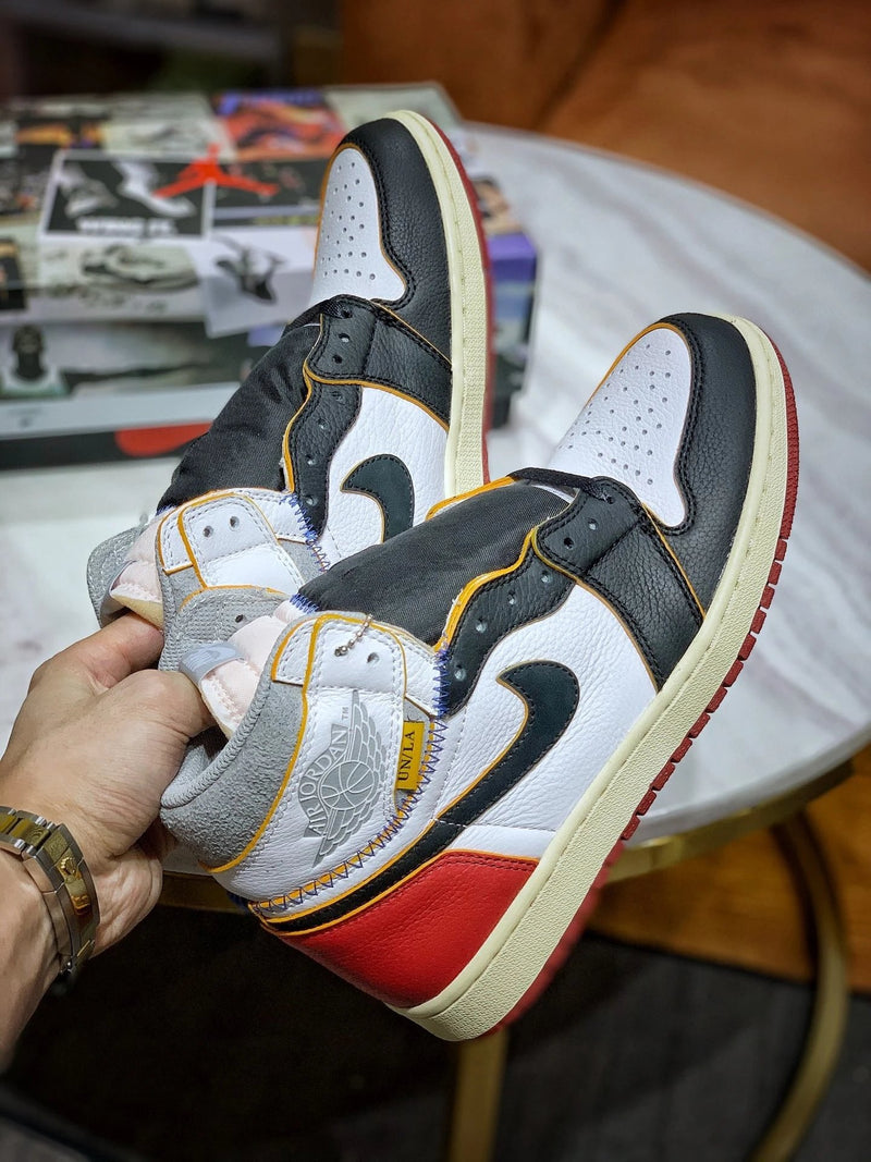 Jordan 1 "Co-branded Splicing Black Toe"