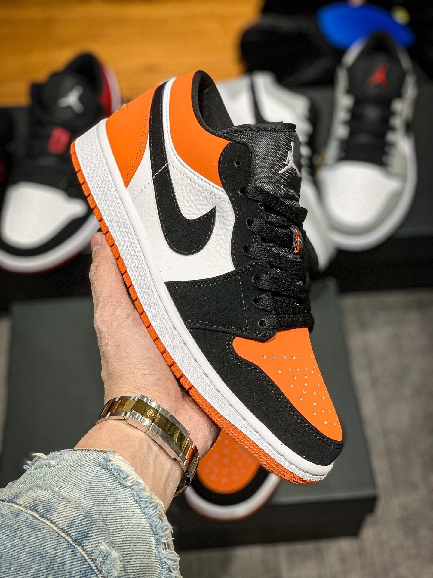 Cópia de Jordan 1 Mid SE Patent Blend