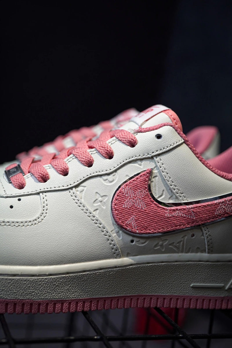 Louis Voitton x Nike Air Force 1 Low Pink Print