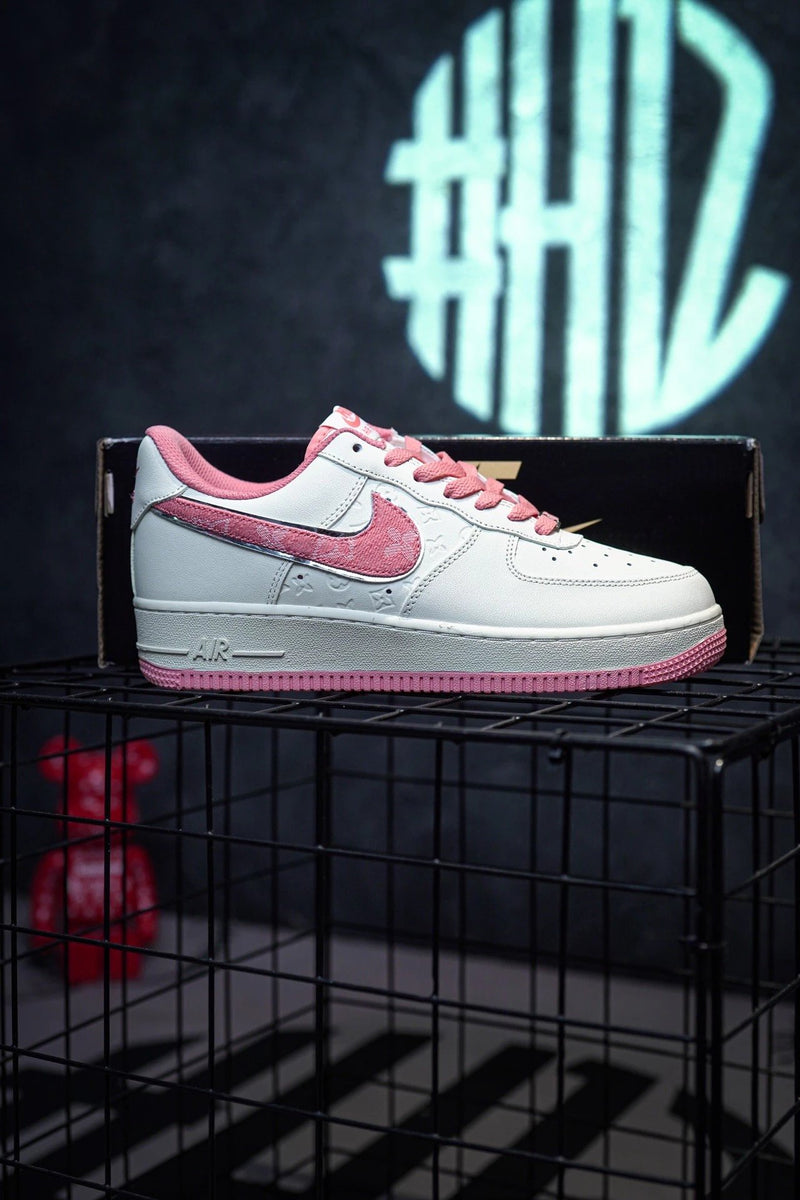 Louis Voitton x Nike Air Force 1 Low Pink Print