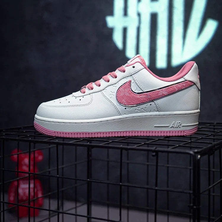 Louis Voitton x Nike Air Force 1 Low Pink Print