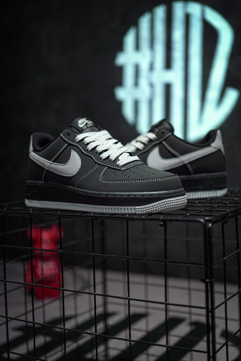 Nike Air Force 1 Low 3M Reflective Black Silver