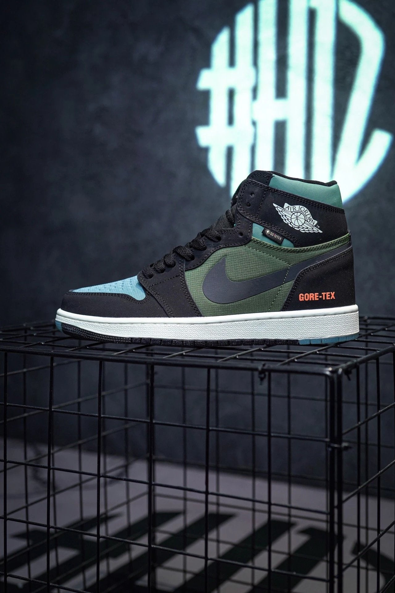 Jordan 1 Element "Black Olive" Black & Green