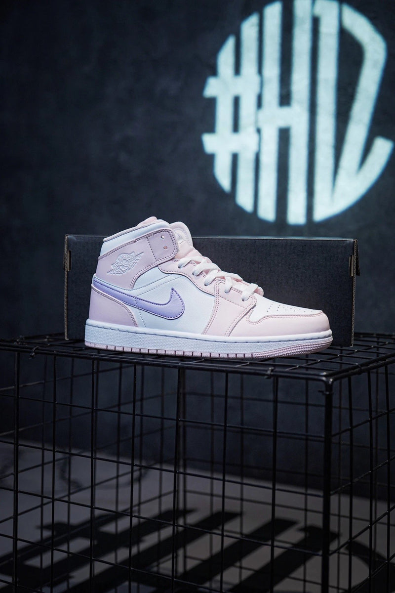 Jordan 1 Mid Pink Purple