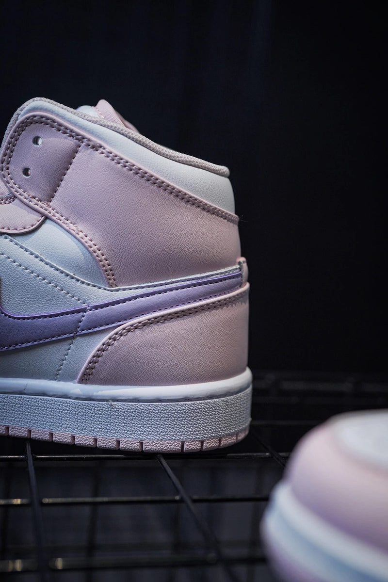 Jordan 1 Mid Pink Purple