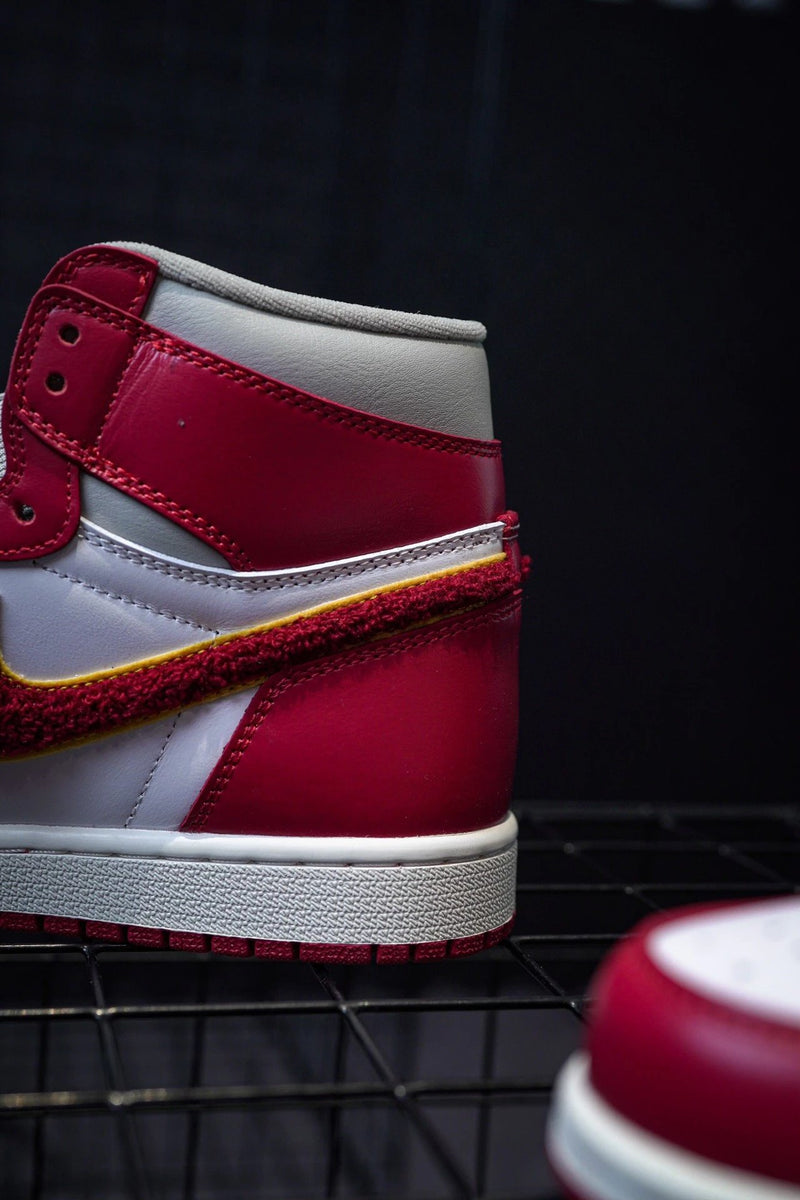 Jordan 1 High White and Red Wedding