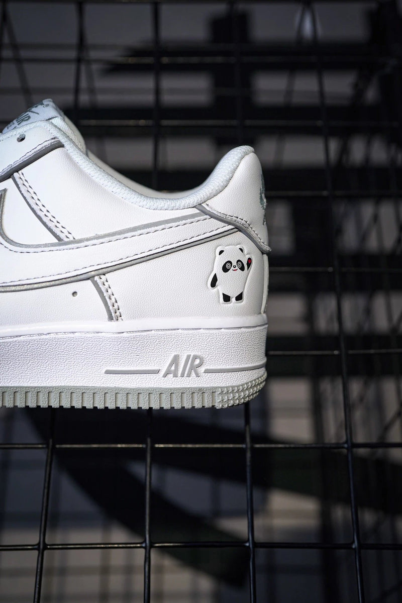 Nike Air Force 1 Low 3M Reflective White Grizzly Panda