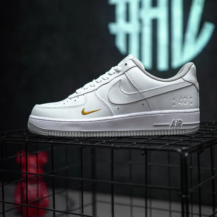 Nike Air Force 1 Low Grey Gold Hook 40º Aniversário