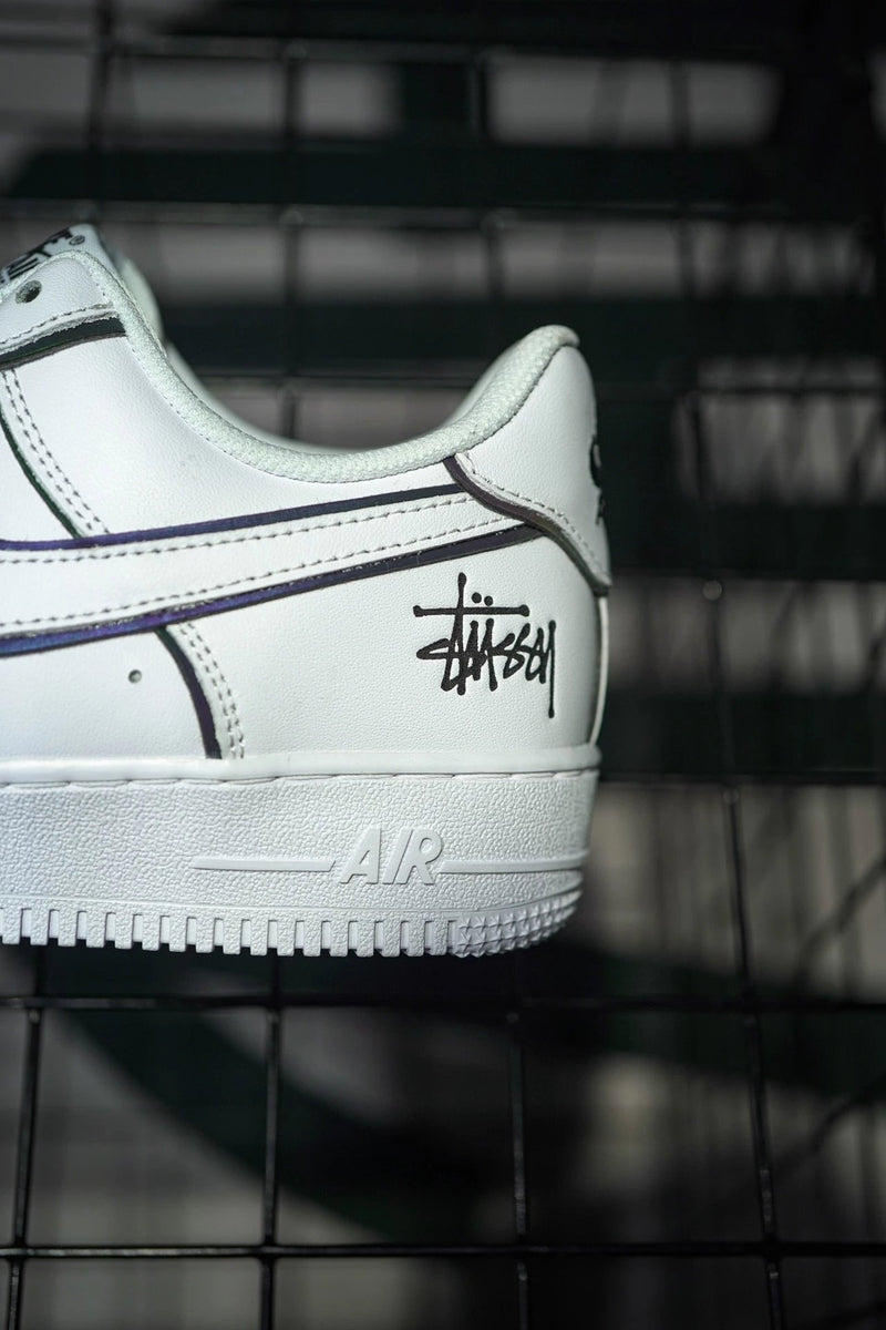 Stussy x Nike Air Force 1 3M Reflexivo