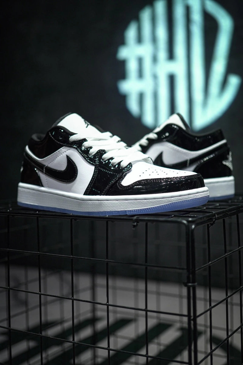 Jordan 1 Low "Concord" Preto & Branco