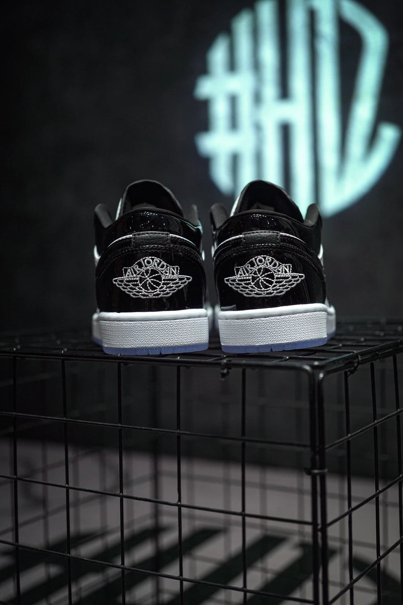 Jordan 1 Low "Concord" Preto & Branco