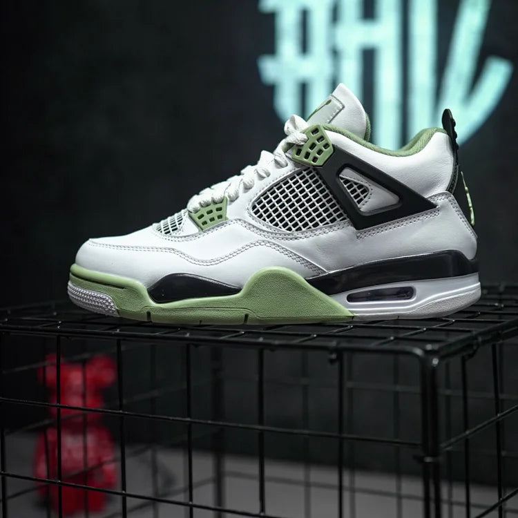 Jordan 4 "Oil Green"