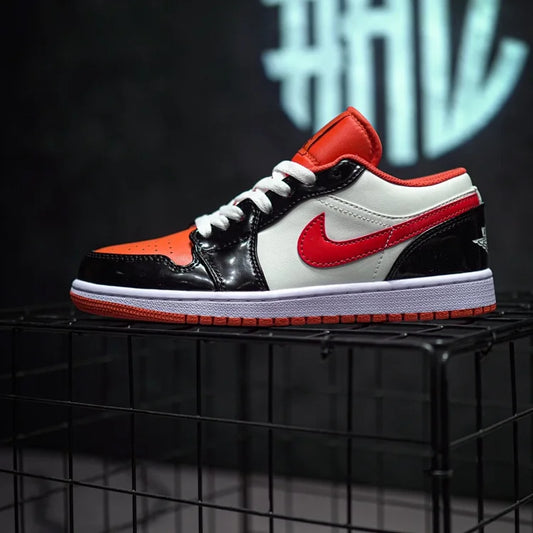 Jordan 1 Low "Halloween" Branco, Laranja e Preto Halloween