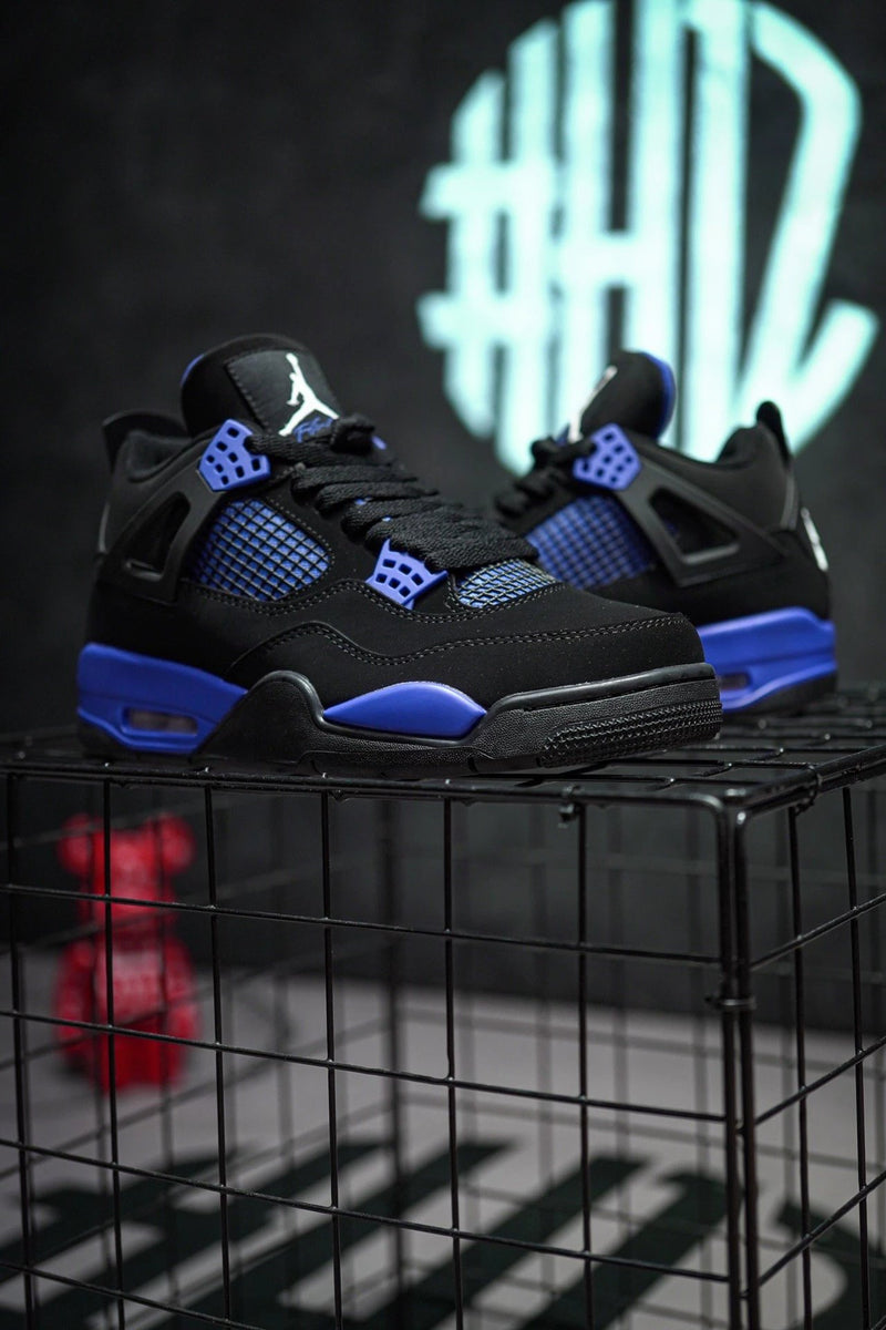 Jordan 4 Preto & Azul