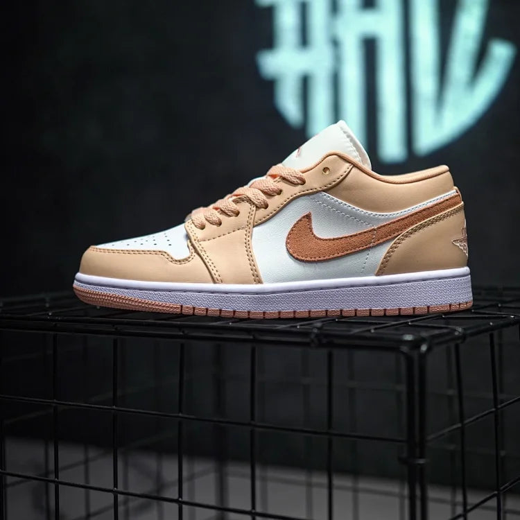 Jordan 1 Low "Sunset Haze" Rosa & Branco