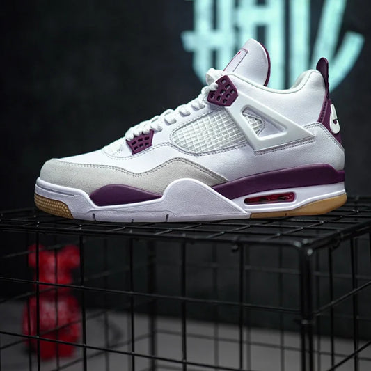 Nike SB x Air Jordan 4 Collaboration White & Red