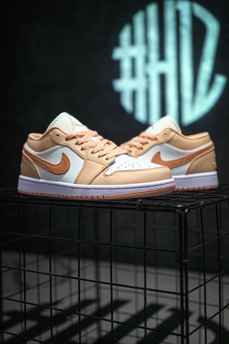 Jordan 1 Low "Sunset Haze" Rosa & Branco