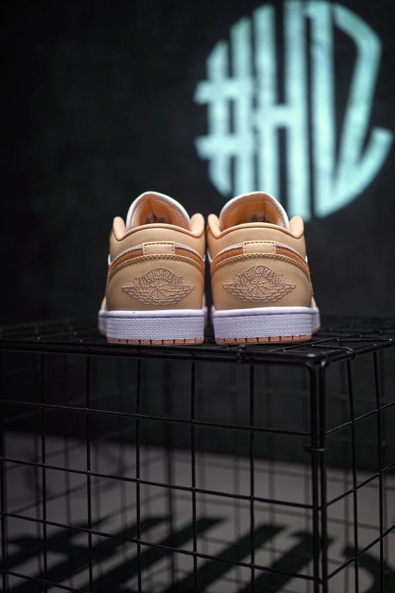 Jordan 1 Low "Sunset Haze" Rosa & Branco