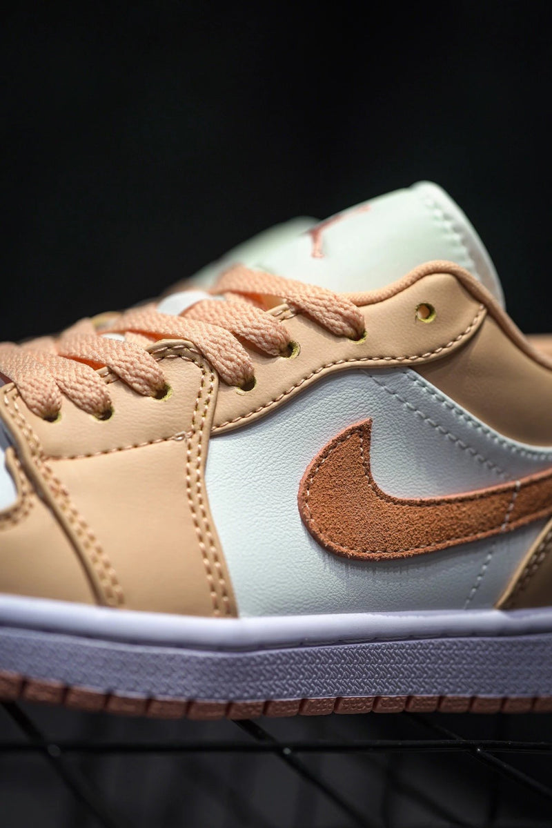 Jordan 1 Low "Sunset Haze" Rosa & Branco