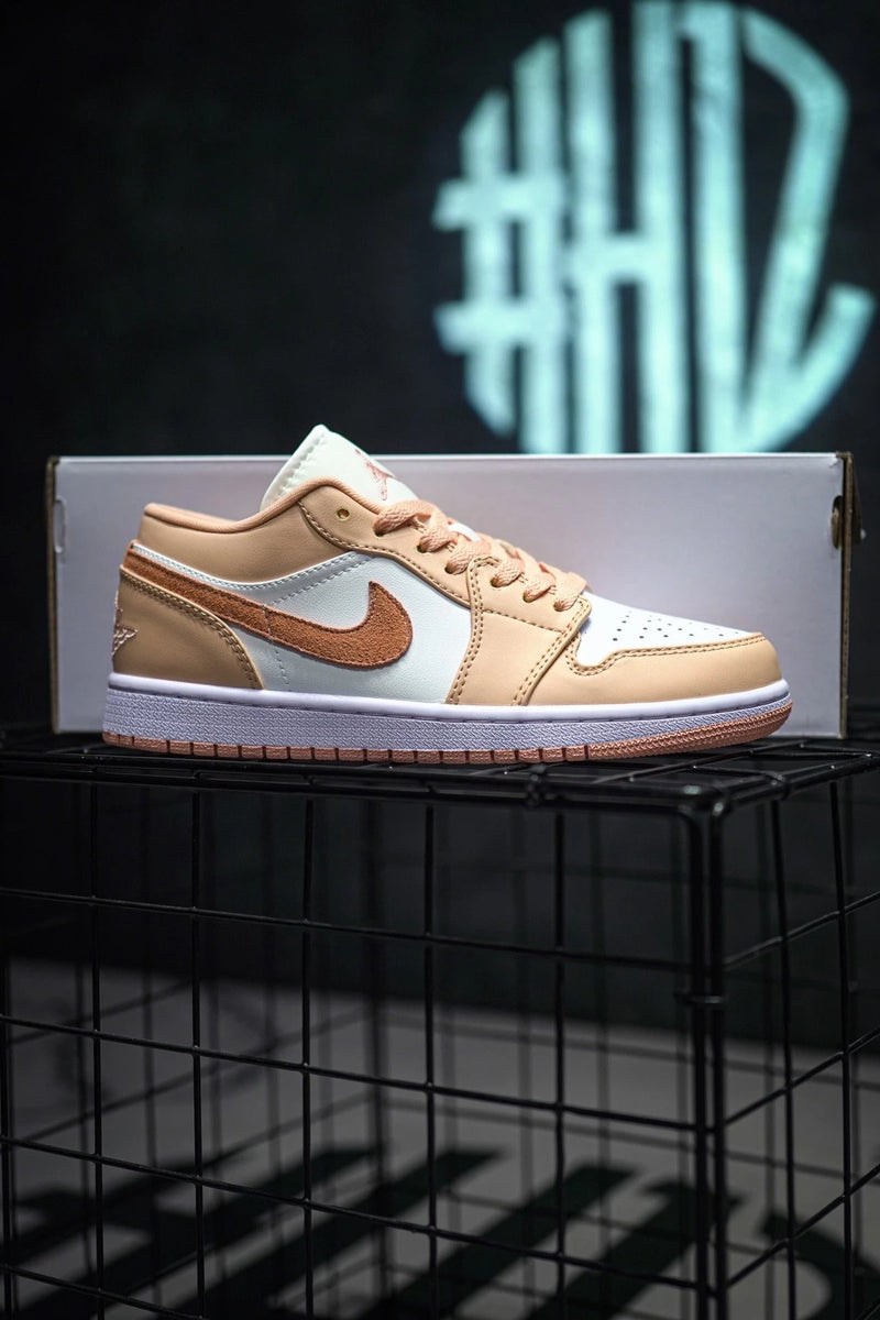 Jordan 1 Low "Sunset Haze" Rosa & Branco