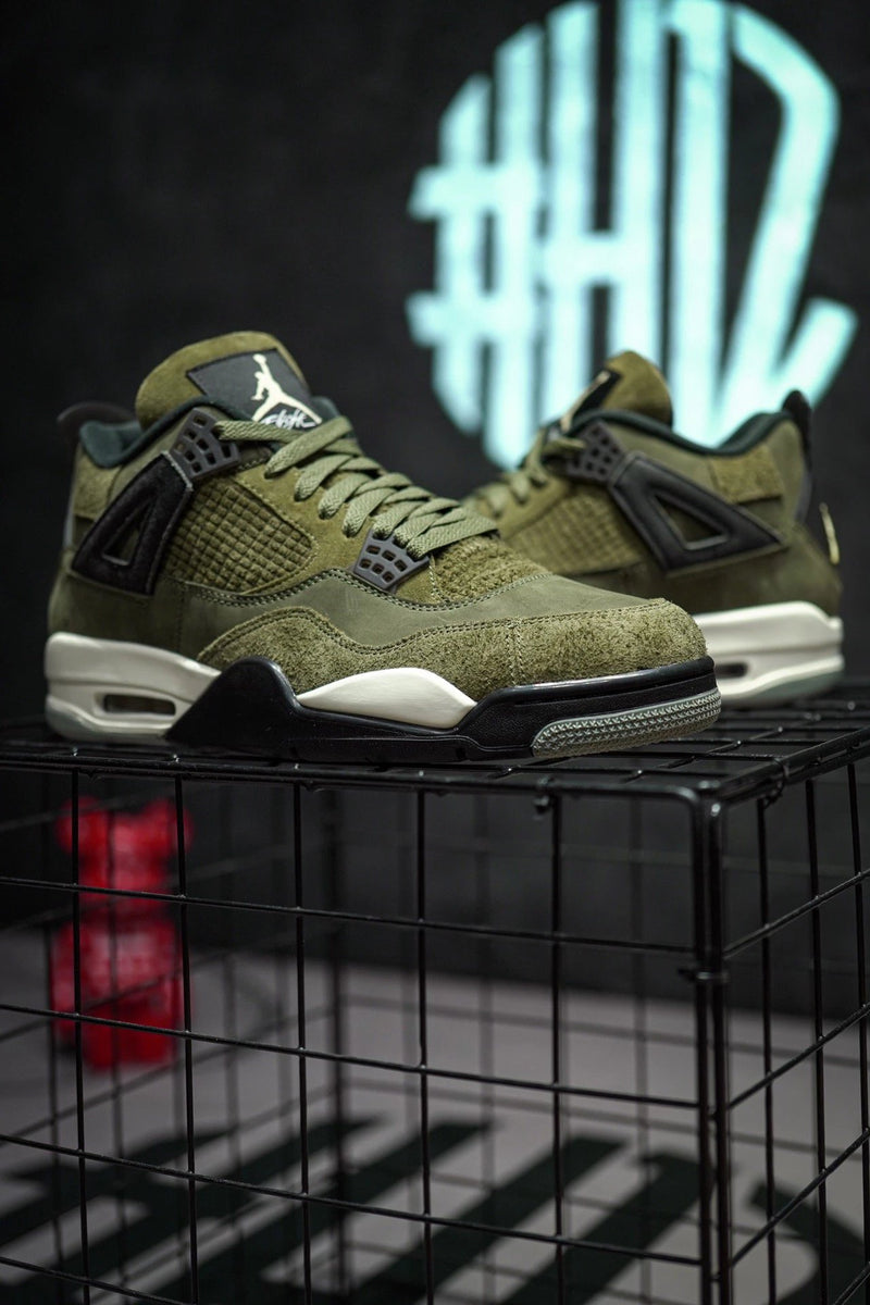 Jordan 4 "Olive Canvas"