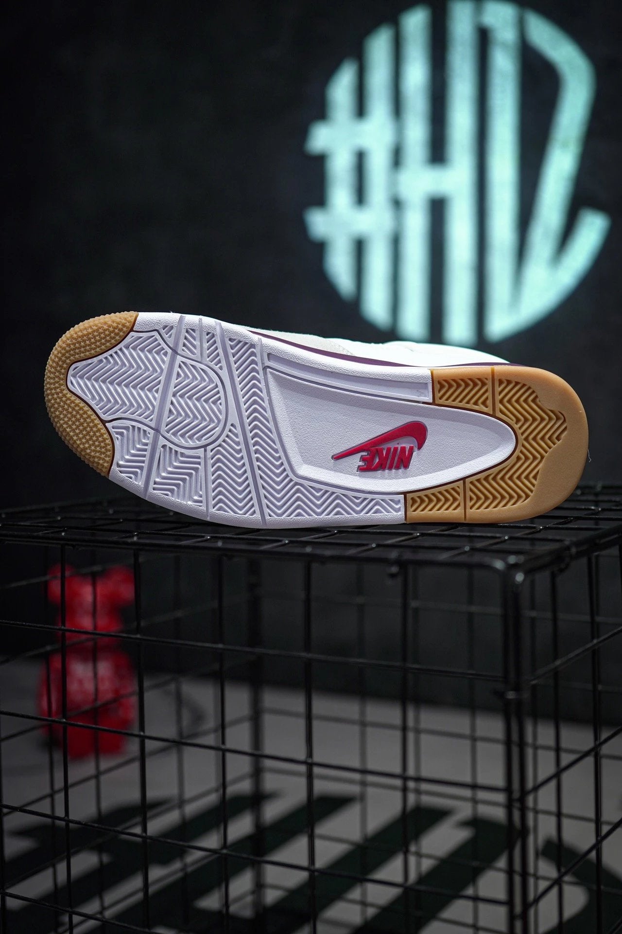 Nike SB x Air Jordan 4 Collaboration White & Red
