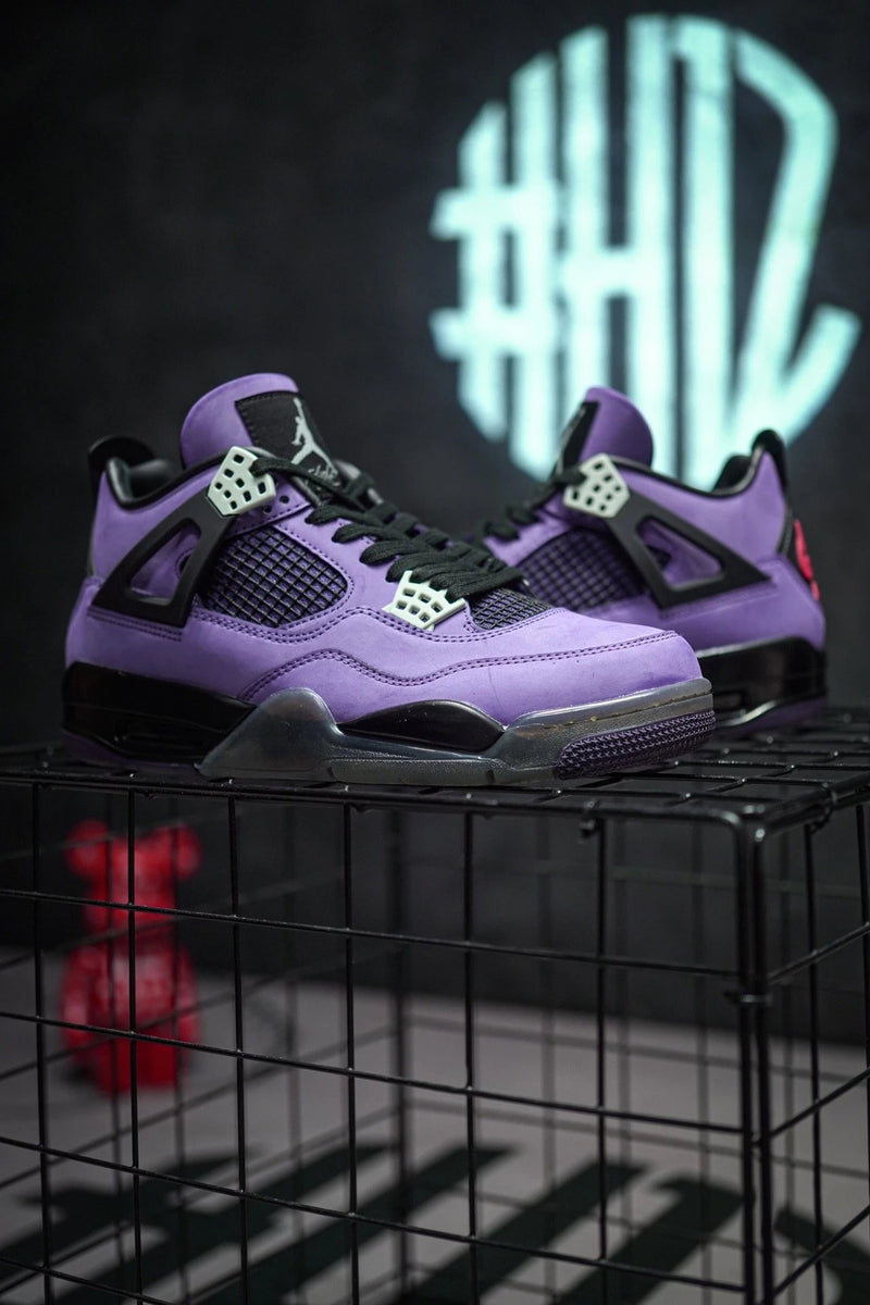 TS x Air Jordan 4 co-branded roxo por Dongguan Dachang