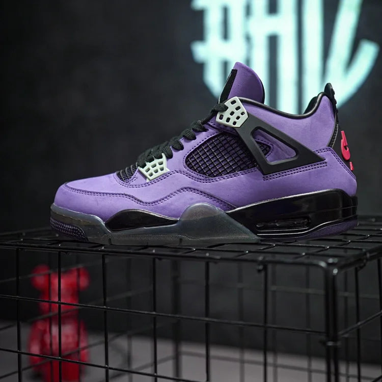 TS x Air Jordan 4 co-branded roxo por Dongguan Dachang