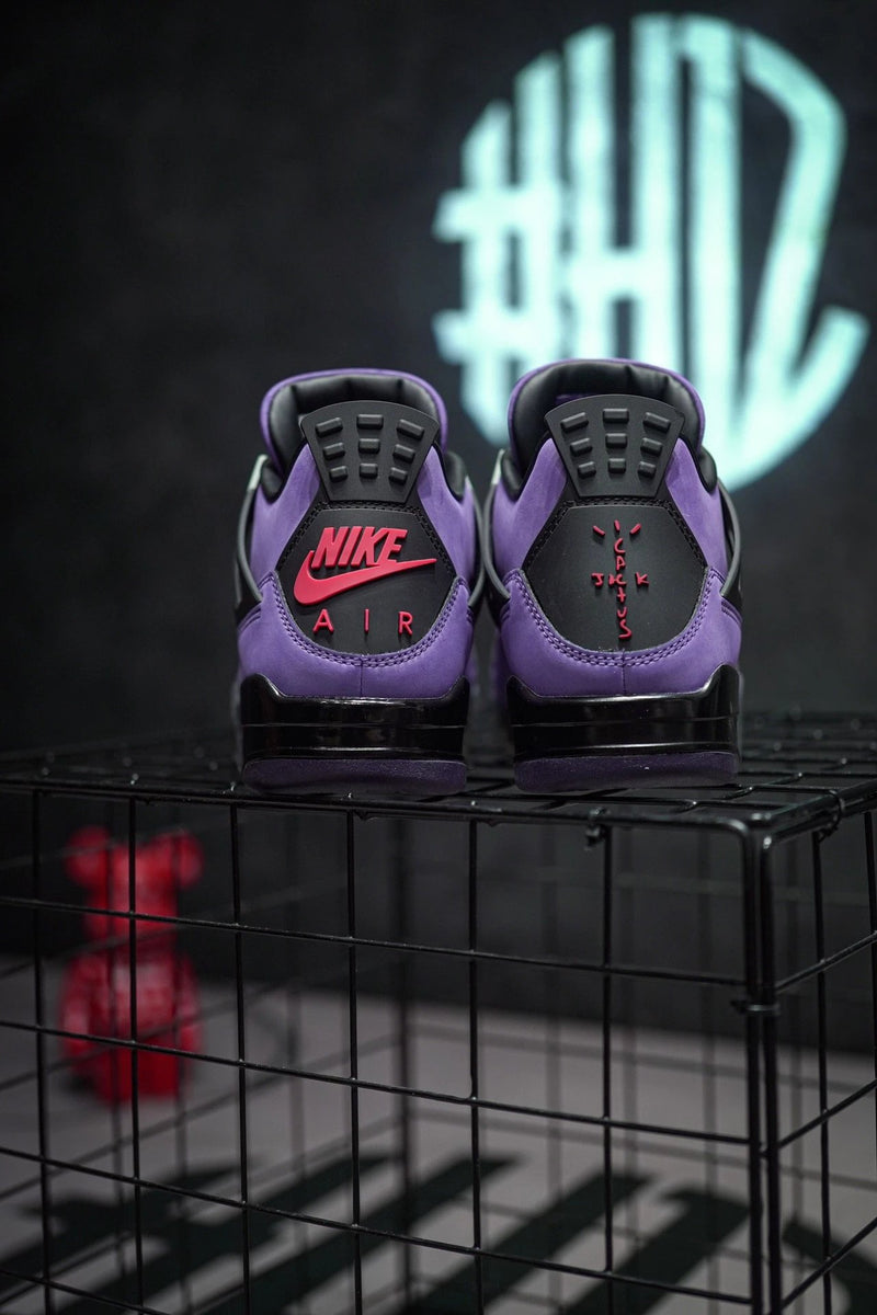 TS x Air Jordan 4 co-branded roxo por Dongguan Dachang