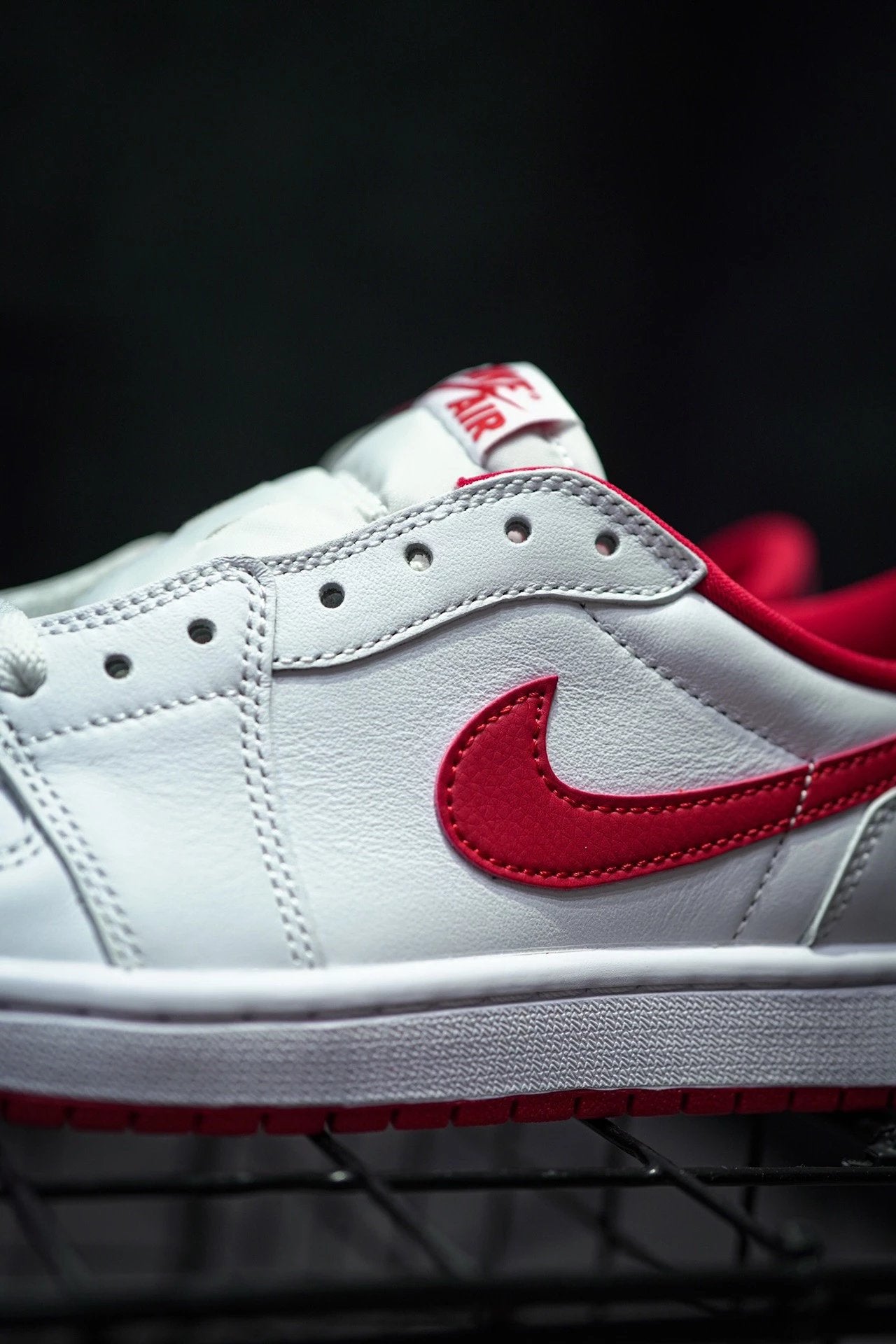 Jordan 1 Low OG "University Red" Branco & Vermelho