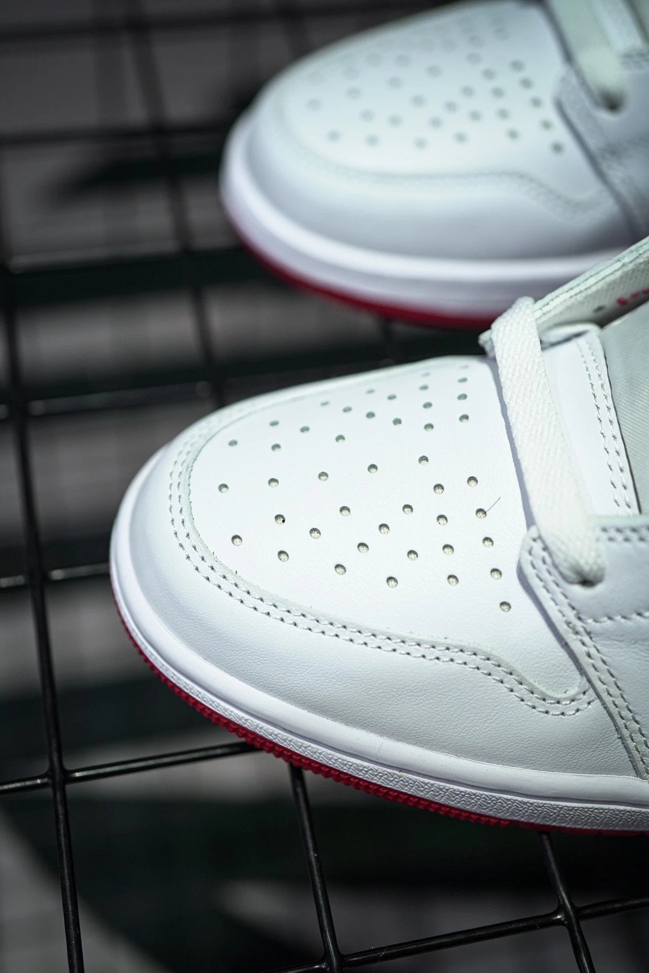 Jordan 1 Low OG "University Red" Branco & Vermelho