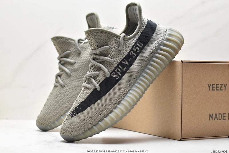 Adidas Yeezy Boost 350 V2 Granito Cinza Preto Coco