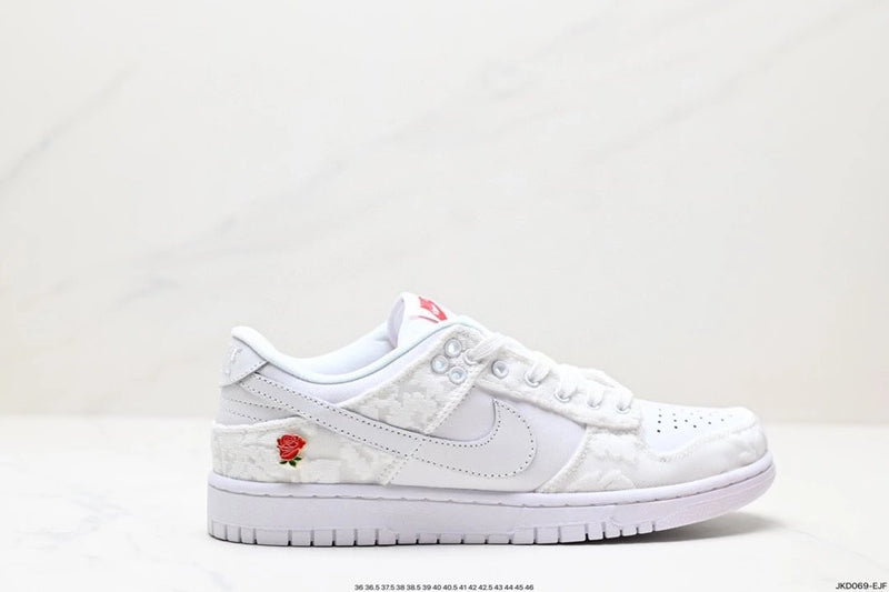 Dunk Low Give Her Flowers clássico retrô minimalista tênis decotado para mulheres