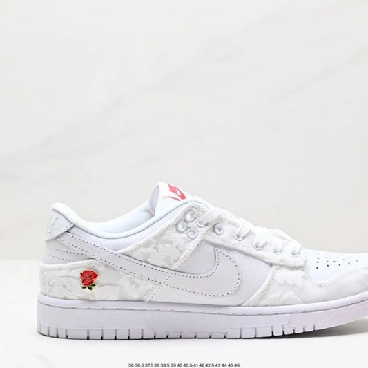 Dunk Low Give Her Flowers clássico retrô minimalista tênis decotado para mulheres