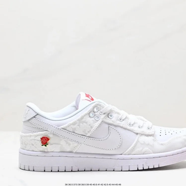 Dunk Low Give Her Flowers clássico retrô minimalista tênis decotado para mulheres