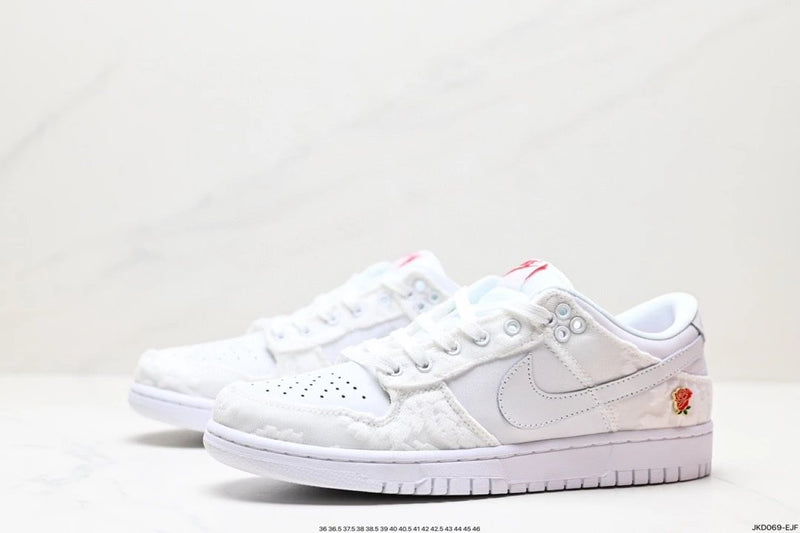 Dunk Low Give Her Flowers clássico retrô minimalista tênis decotado para mulheres