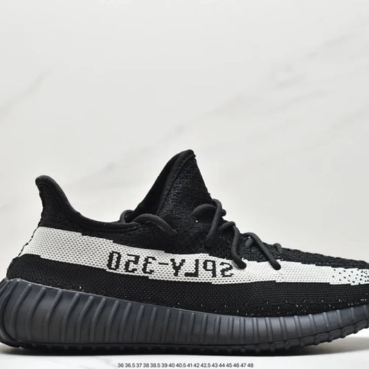 Adidas Yeezy 350 Boost Core Preto V2 Preto & Coco Branco