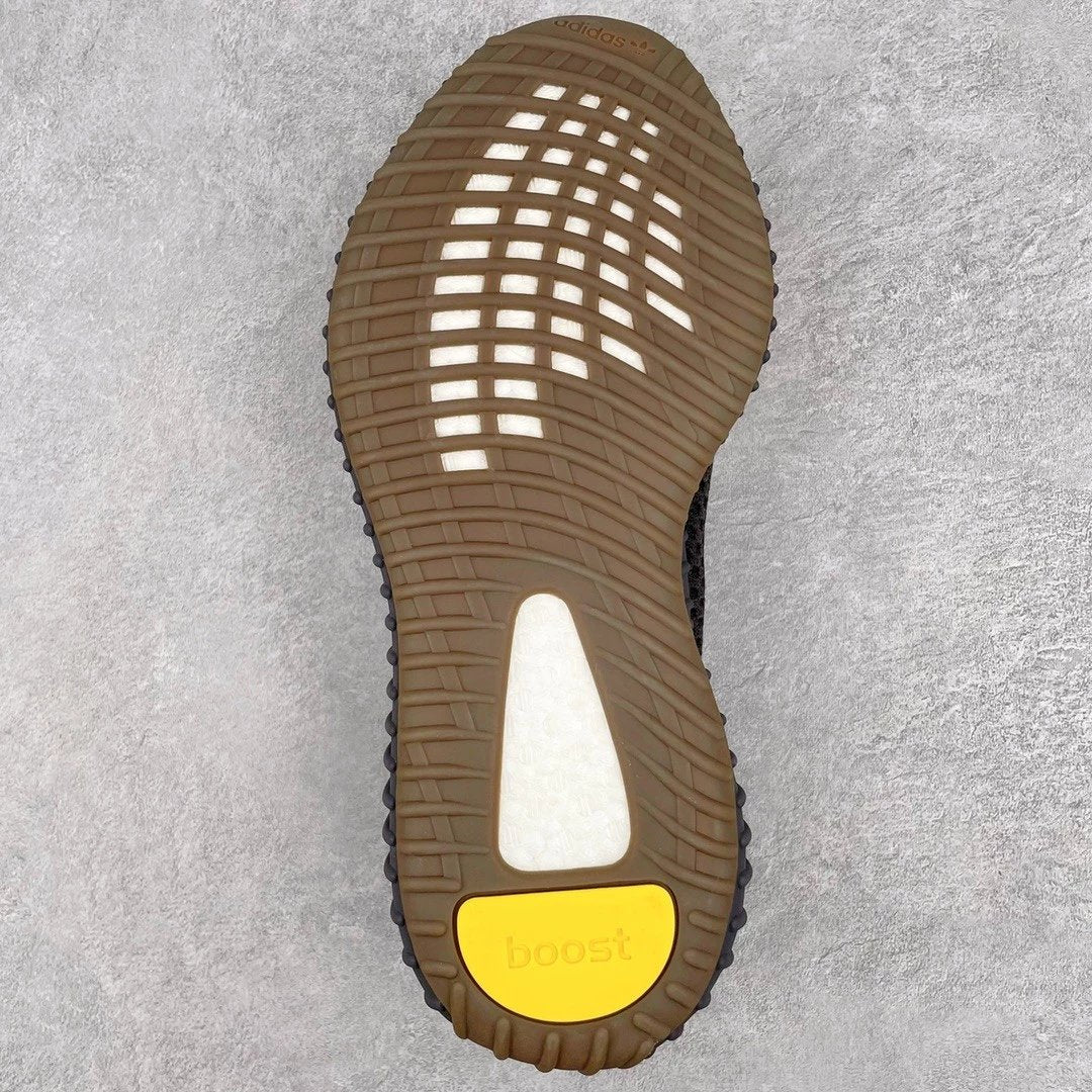 Adidas Yeezy Boost 350 V2 Cinder Black Raw Rubber Coconut
