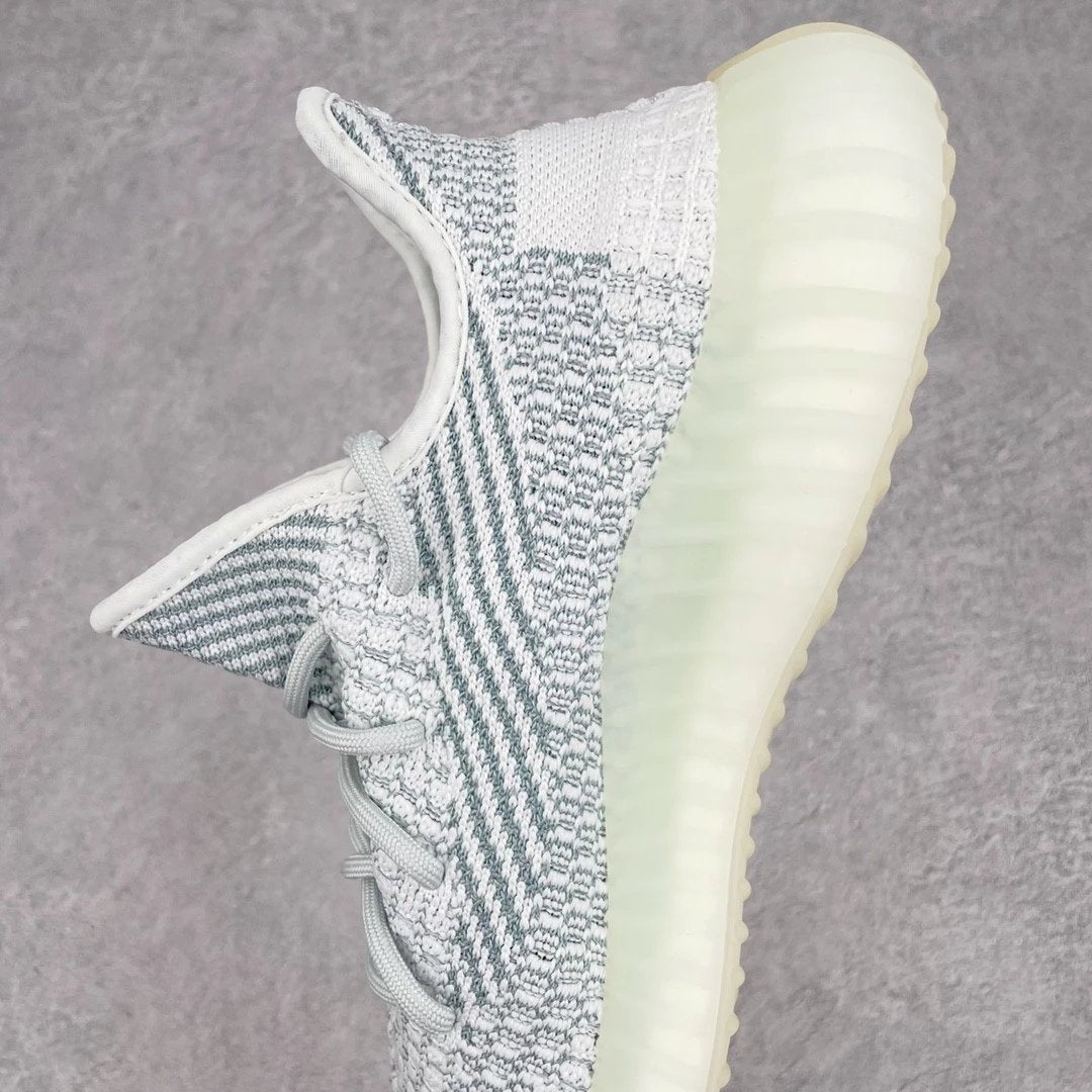 Adidas Yeezy Boost 350 V2 Cloud Branco Refletivo Gelo Azul Estrelado