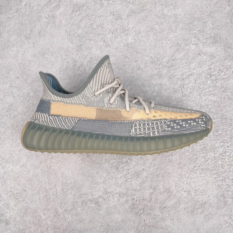 Adidas Yeezy Boost 350 V2 Israfli Cinza Azul Pipoca