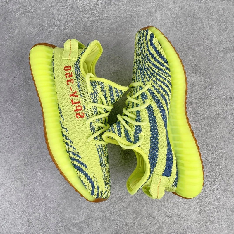 Adidas Yeezy Boost 350 V2 Semi Congelado Amarelo Zebra Pipoca